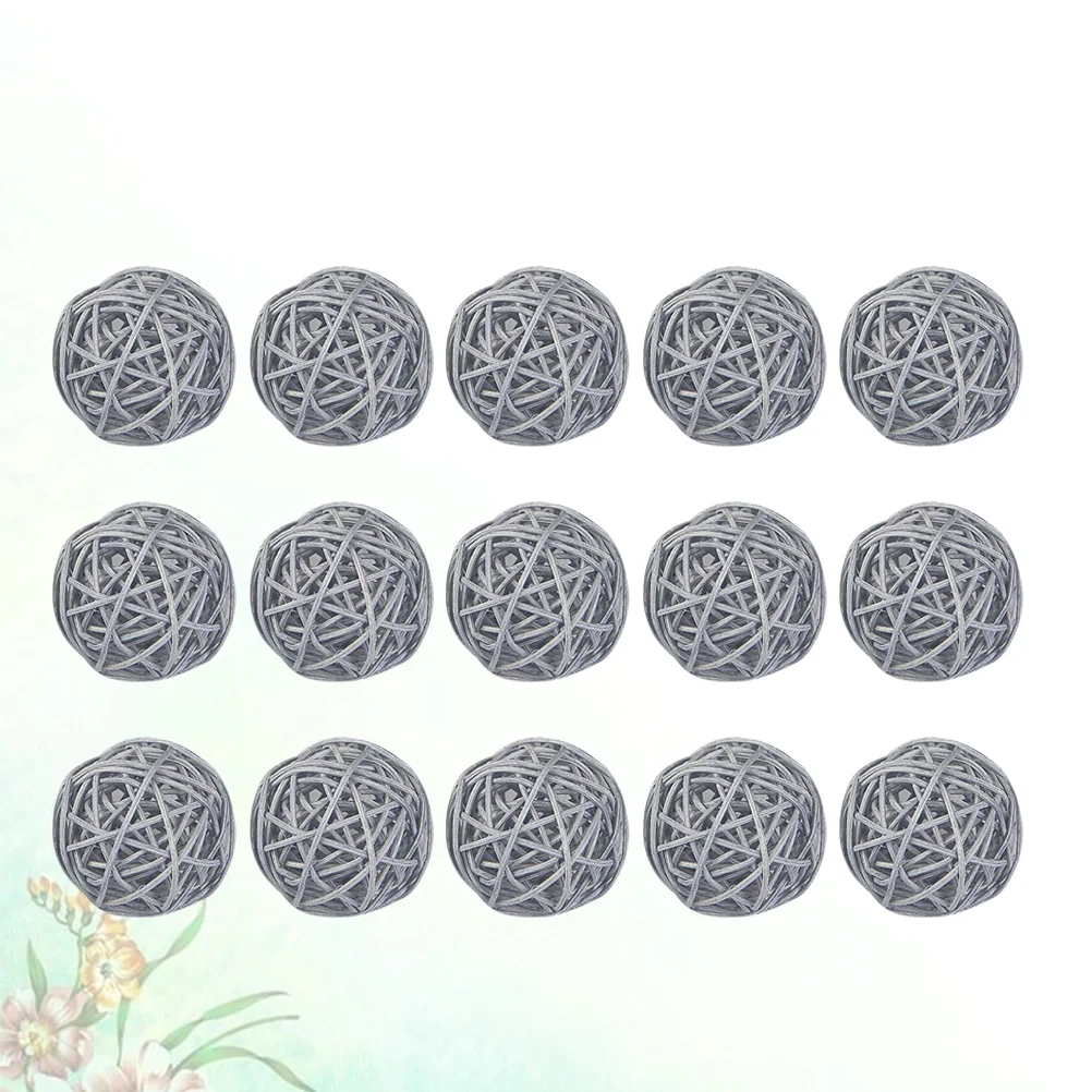 

Rattan Decorativefiller Wicker Orbs Bowl Woven Ornament Spheres Sphere Wedding Diy Grapevine Decor Vase Twig Toys Decoration