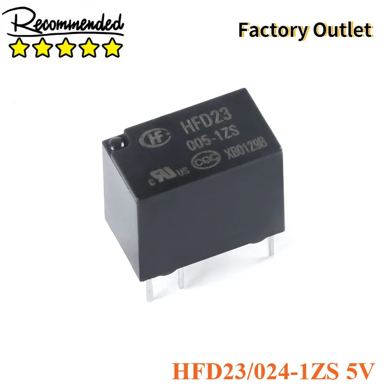 Реле HFD23/024-1ZS HFD23/012-1ZS HFD23/005-1ZS DC24V 12В 5В 6 pins HFD23 сверхмаленькие высокочувствительные