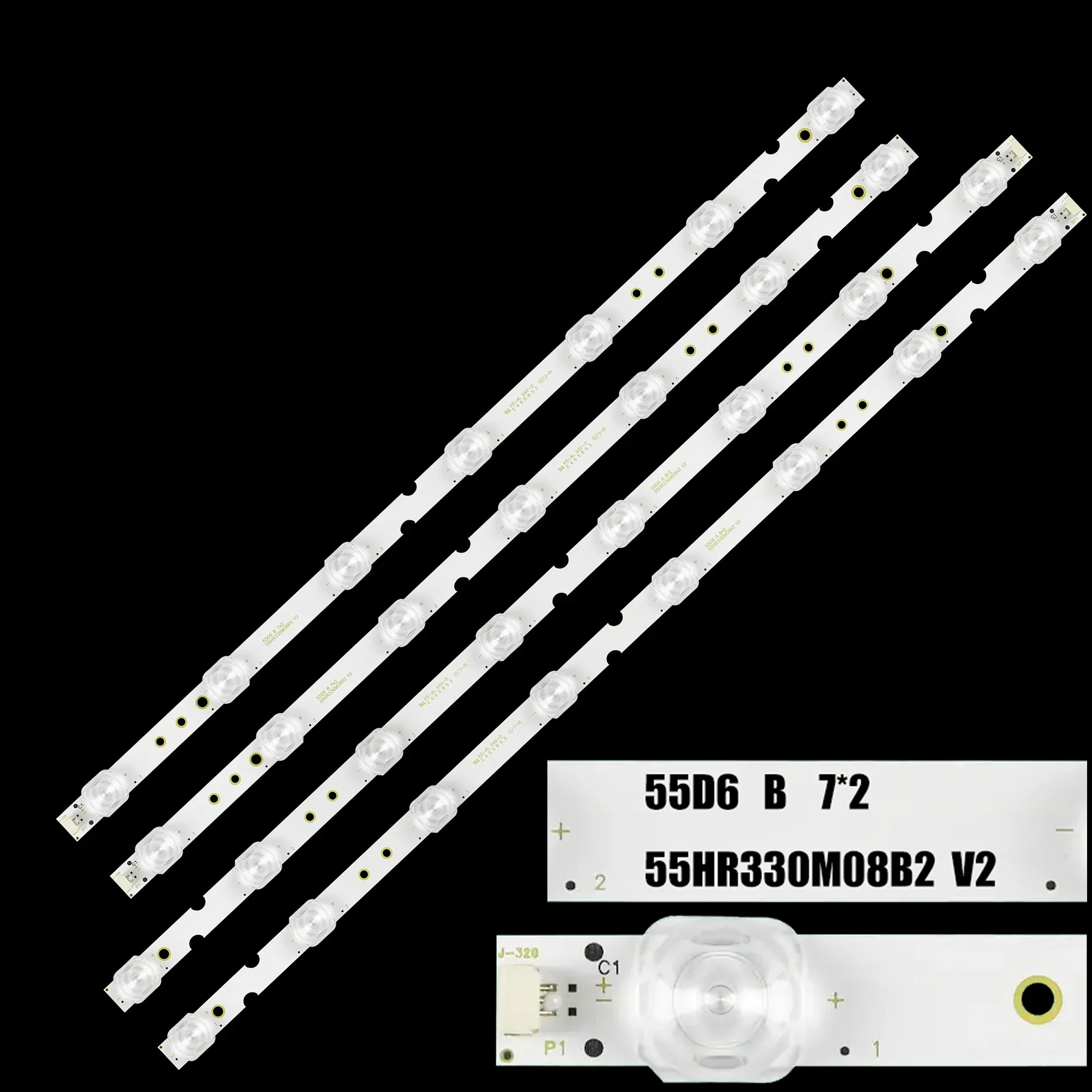 LED подсветка для телевизора 55 дюймов LISCN 55D6 A 8*2