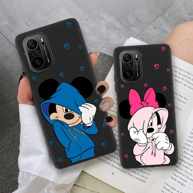 

Disney Mickey Minnie Mouse Phone Case for Xiaomi Mi Note 11 10 9 8 11X Lite 9T CC9 POCO M3 X3 Pro SE