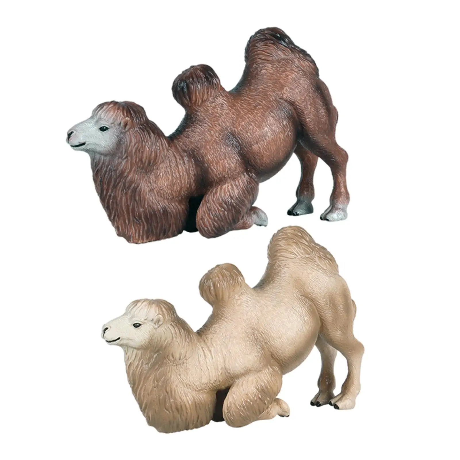 

Plastic Camel Animal Model Toys Bactrian Camel Supplies Educational Learning Figures Ornaments Lifelike Desert Animal for Kids