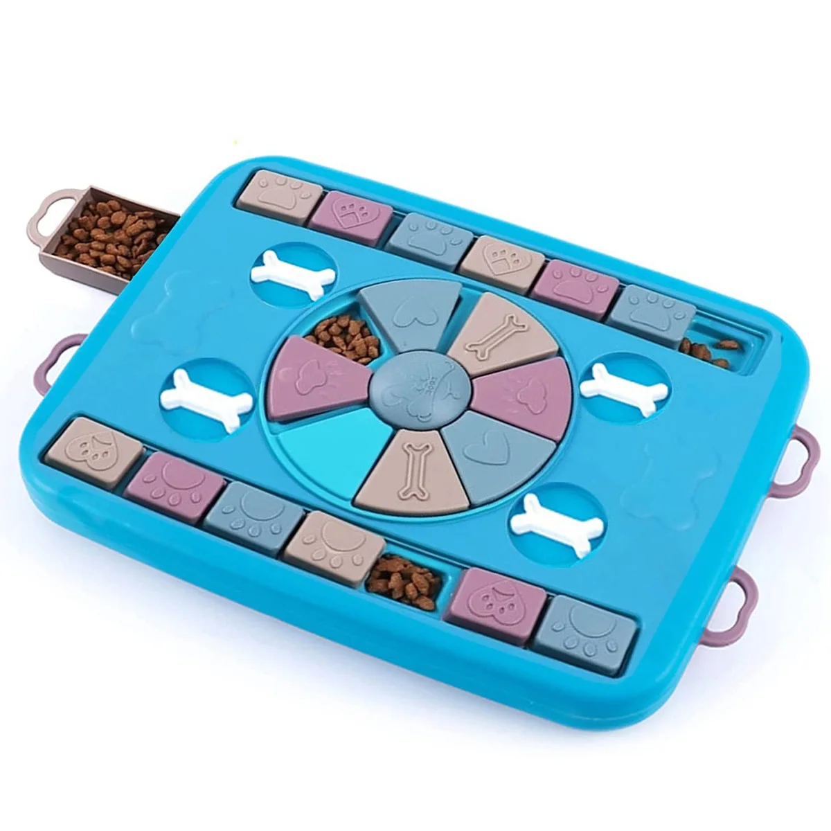 

Dog Puzzle Feeding Toy IQ Training Slow Feeding Bowl Toy Interactive Pet Food Dispenser Mental Enrichment Slow Feeder Puzzle Toy