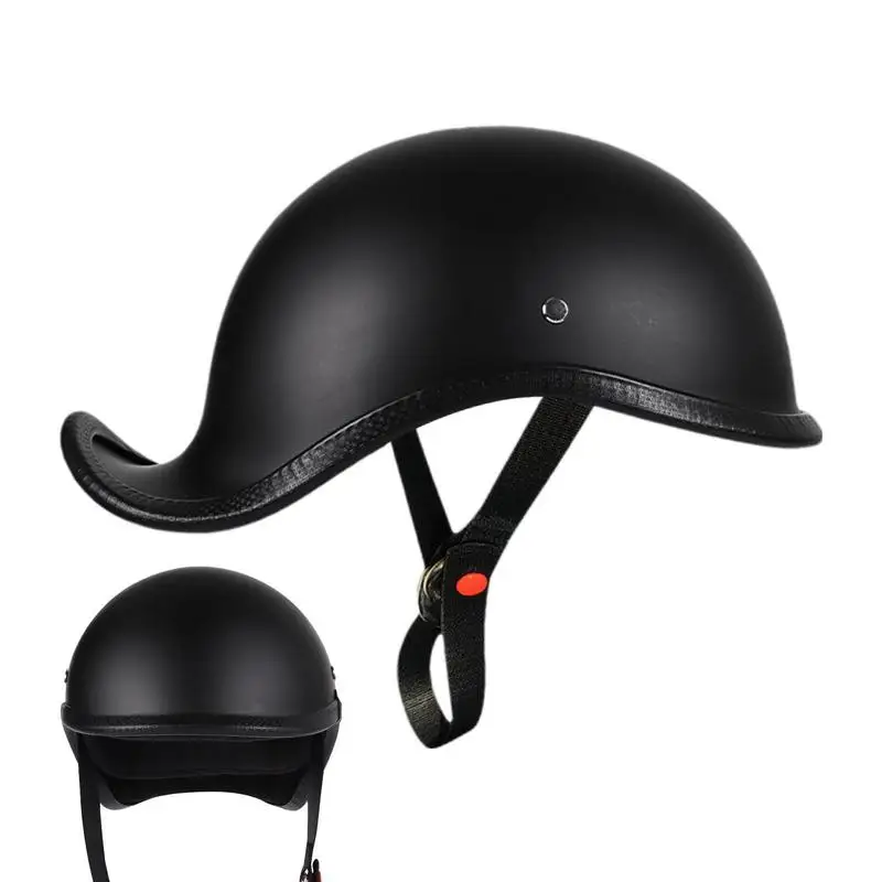 

Мотоциклетные полулицевые шлемы, воздухопроницаемая бейсбольная шляпа для четырех сезонов, стандартная жесткая шляпа, кепки в немецком стиле для прогулочных скутеров