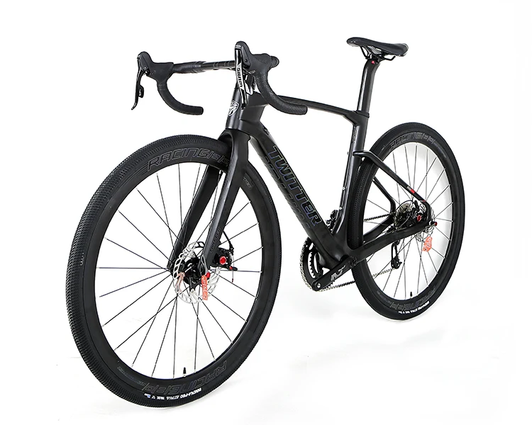 TWITTER The New Full Color GRAVEL-V3 APEX-11S Carbon Fiber Road Bike Hydraulic Disc Brake AEROBicycle700C Carbon Fiber Road Bike