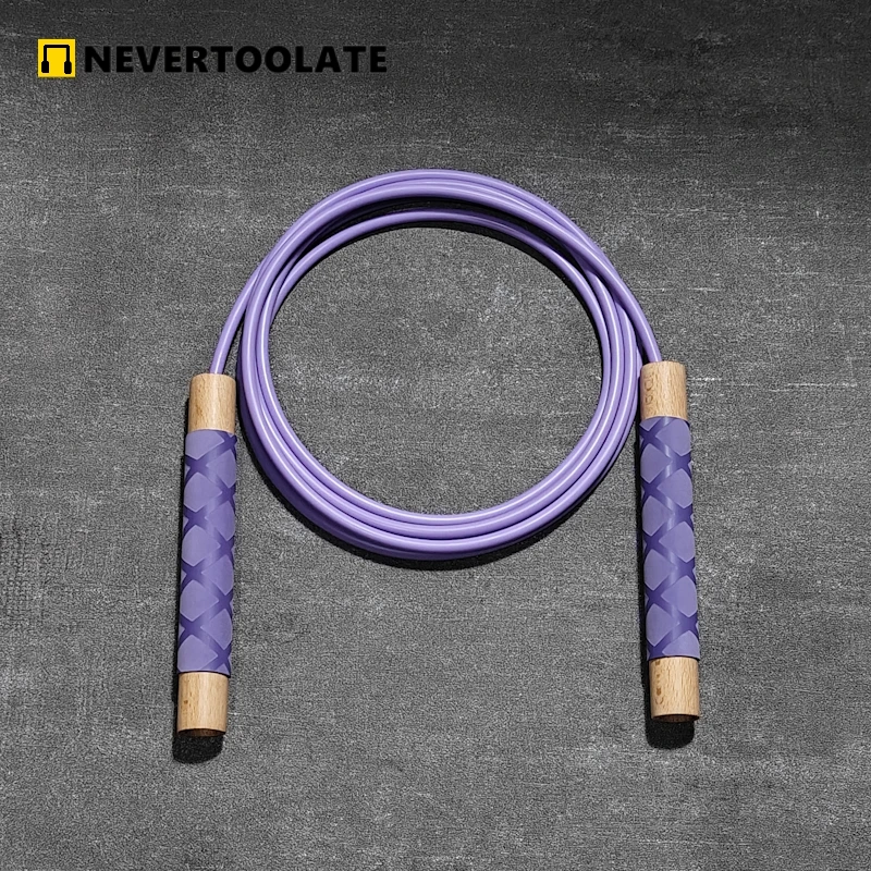 NEVERTOOLATE простая деревянная скакалка 3 м