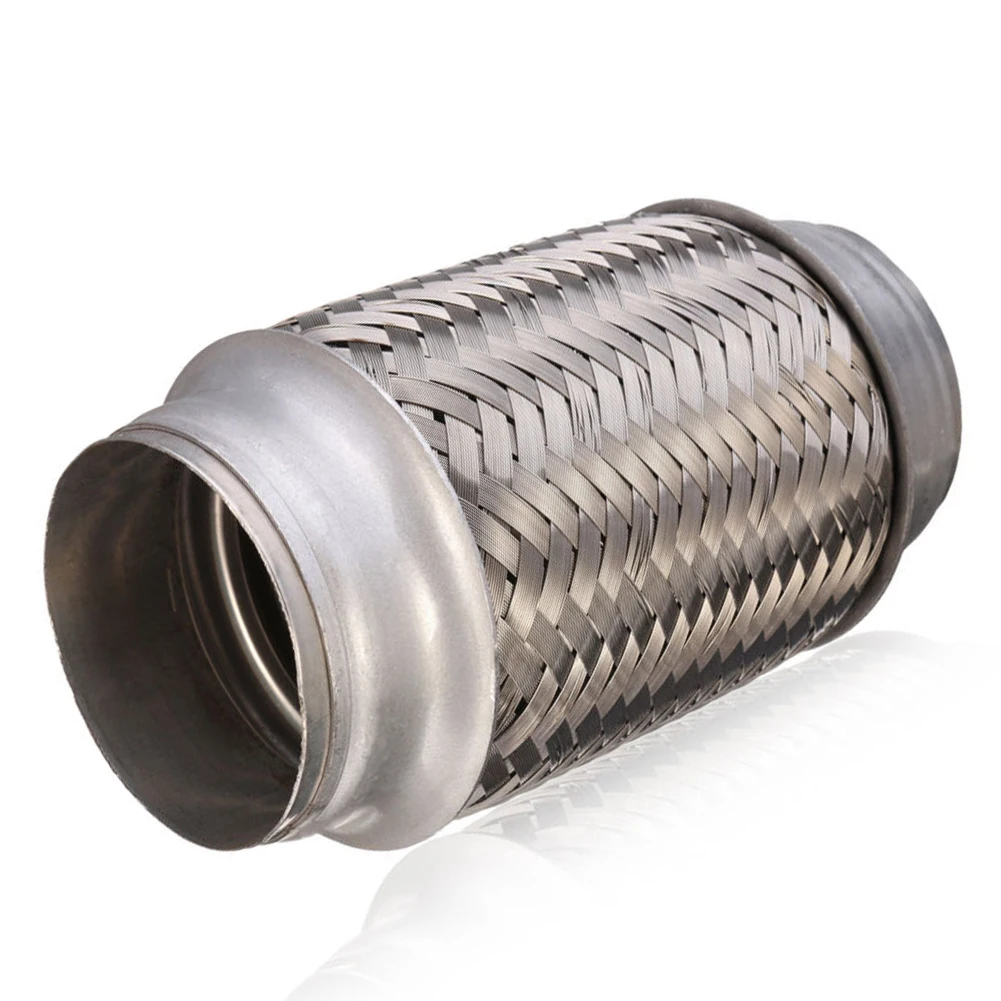 

Auto Muffler Tail Pipe Exhaust Car Accessories Muffler Exhaust Pipe-Silencer Nozzle Stainless Steel Weld Flexible Joint Tube