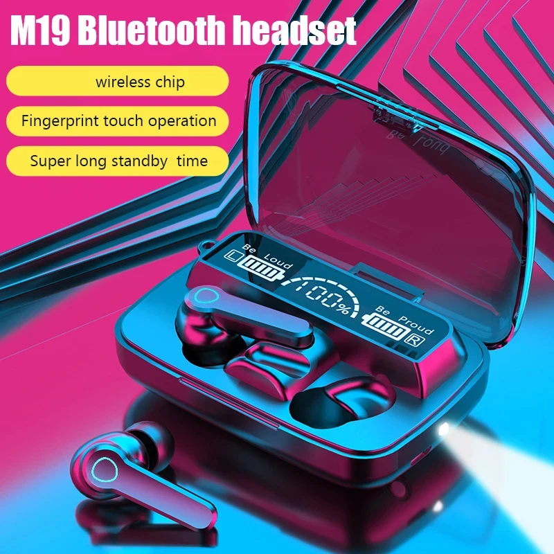 Беспроводные Bluetooth-наушники M19 TWS