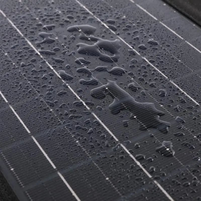 100w solar panel folding bag outdoor 18v dual usb charging board quick charger power bank emergency battery for phone portable free global shipping