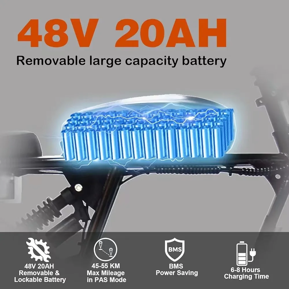 В наличии в США быстрая скорость 35-37 миль час электрический велосипед 1000 Вт