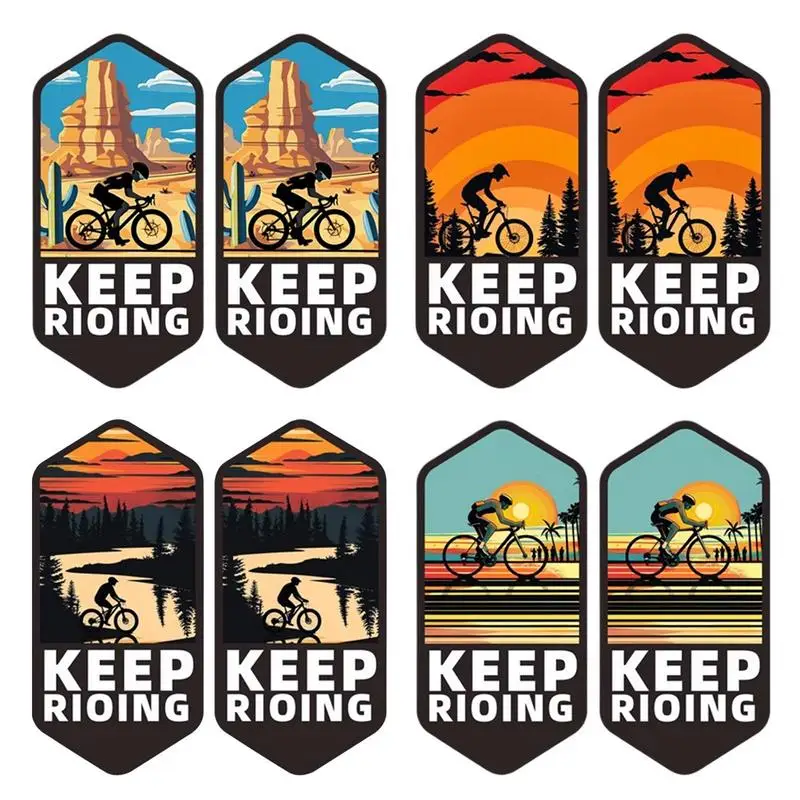 Наклейки на велосипед наклейки переднюю раму байкеров рамку для автомобиля