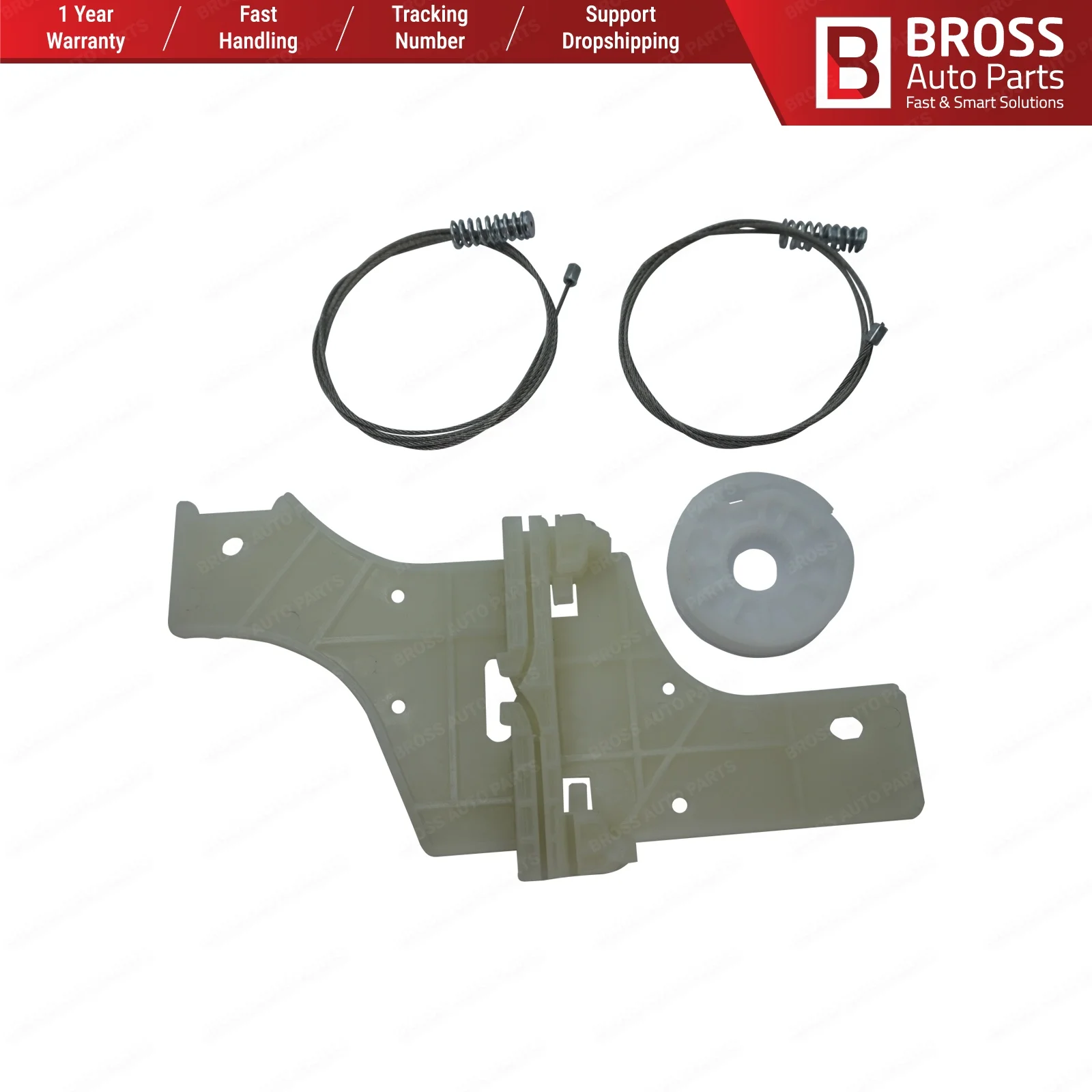 Комплект для ремонта стеклоподъемника BWR1159 комплект передней левой двери 9221GY