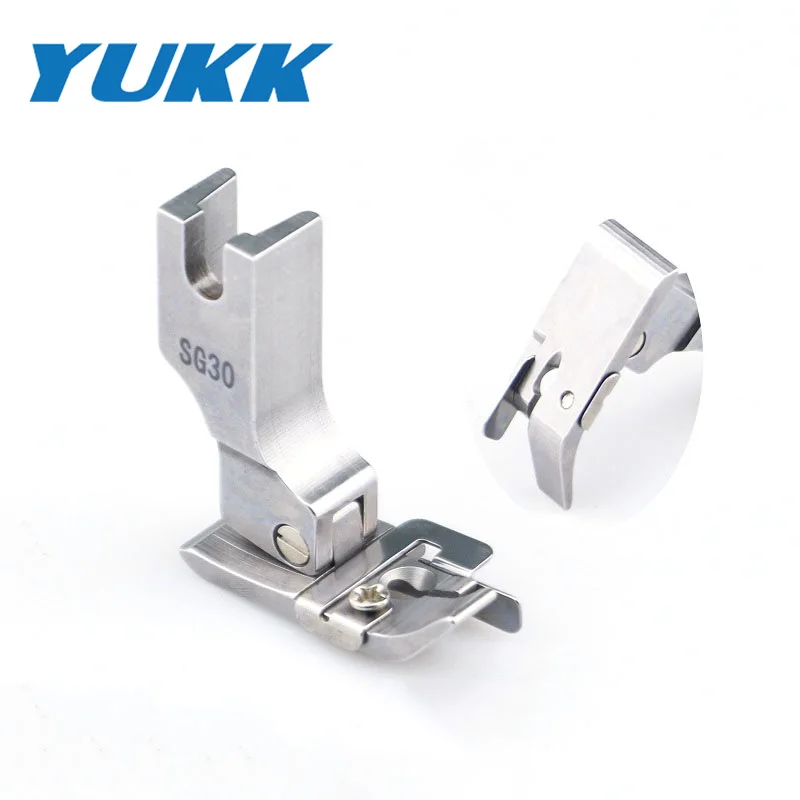 

SG10 Imported Spring Belt Steel Sheet Seam Allowance Presser Foot SG60 Thin Material Anti-Wrinkle All-Steel Machine Flat Edge