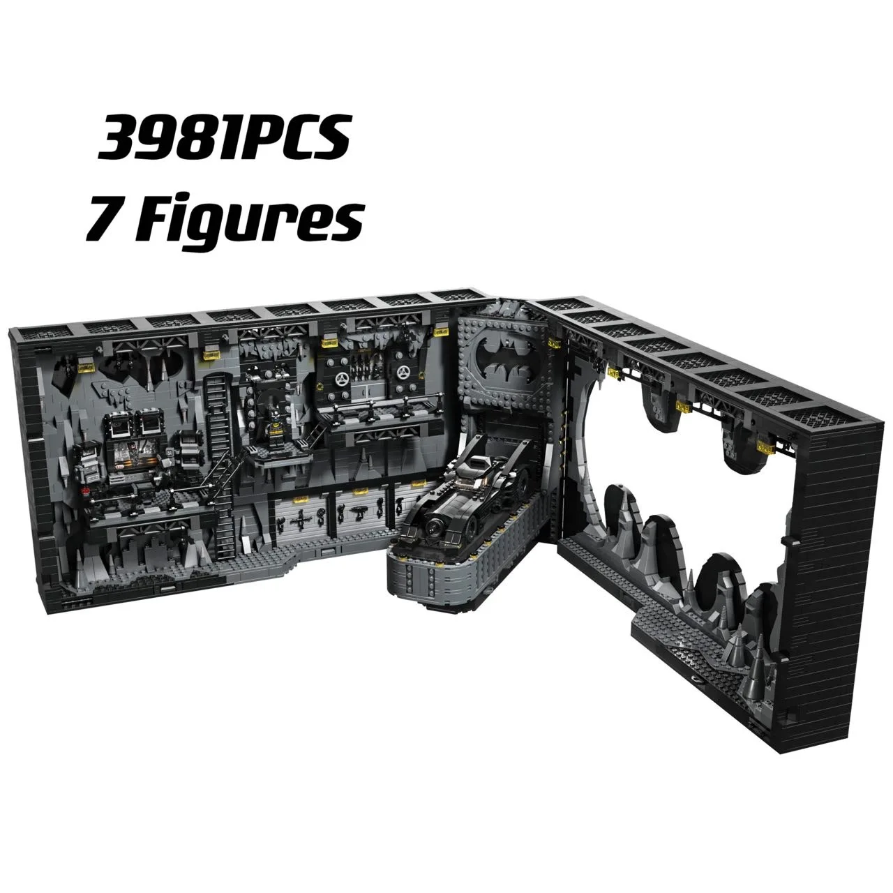 

2023 Новинка 76252 пещера Тень Коробка знаменитая модель автомобиля строительные блоки кирпичи набор игрушек подарок на день рождения для детей