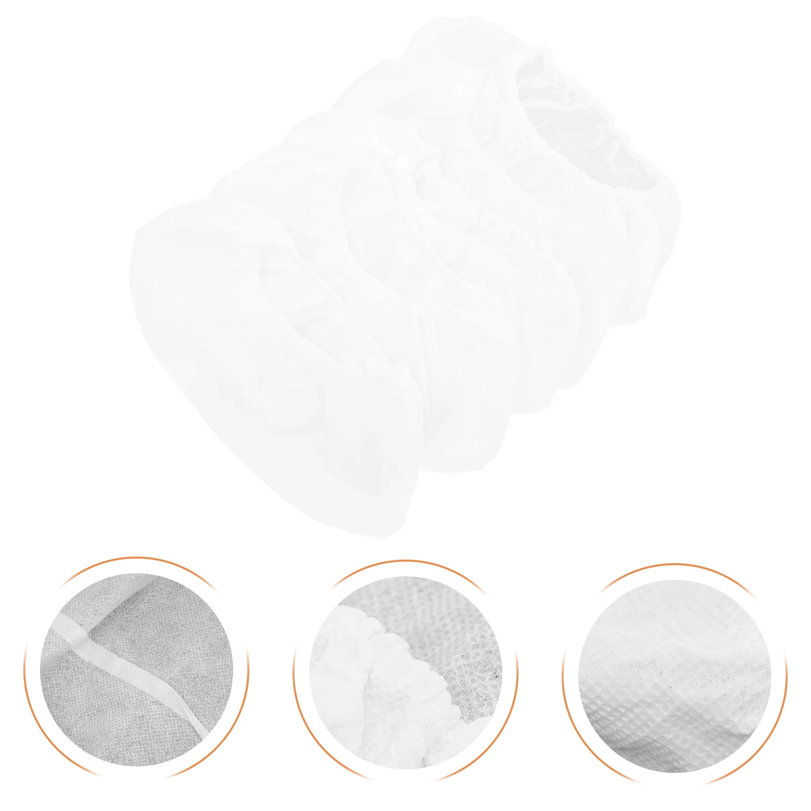 

5 Pcs Vacuum Cleaner Bag Non-woven Dust Pouch Nail Collector Fan Duster Replacement Nails Manicure