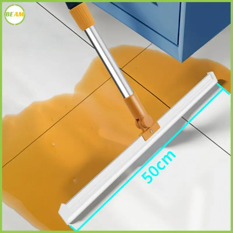 

Anti-collision Floor Cleaning Squeegee Dust-free 180 Degree Rotated Scraper Cleaner Brush Wear Resistance Simple Design
