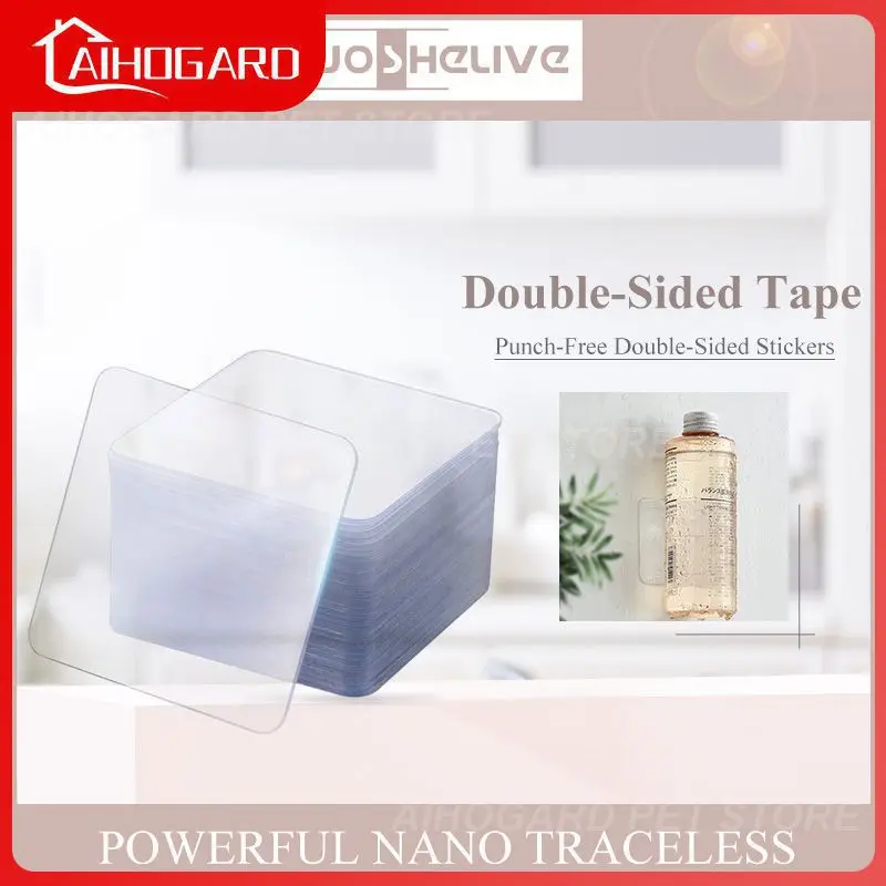 

Powerful Double-sided Stickers Nano Seamless No Punching Transparent Household Car Waterproof Wall Hangings Adhesive Glue Tapes
