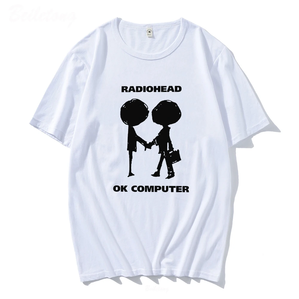 

Летняя футболка свободного кроя с круглым вырезом и принтом группы наблюдения