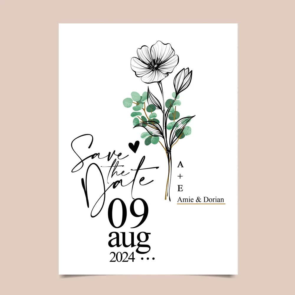 Персонализированные свадебные пригласительные билеты индивидуальное Свадебное