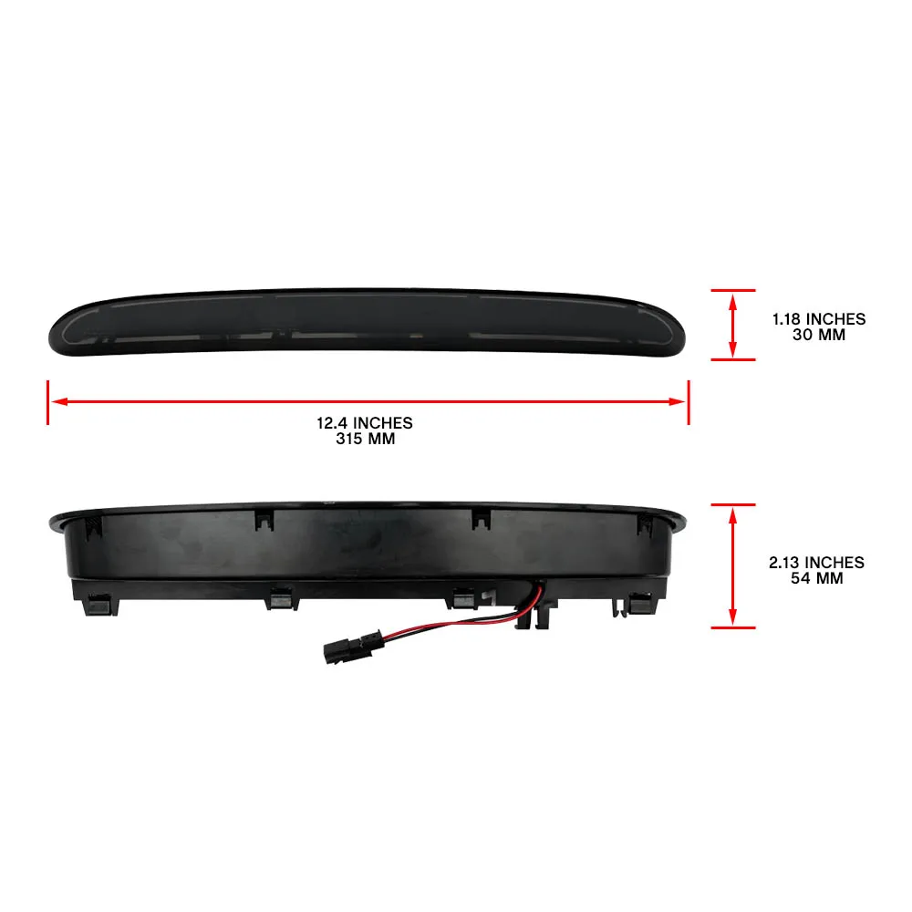 

1X Светодиодная лампа для тормозной остановки с высоким креплением, третья Тормозная лампа заднего сигнала для Opel Vauxhall Astra J Xu 09-15 GTC OPC 12-18