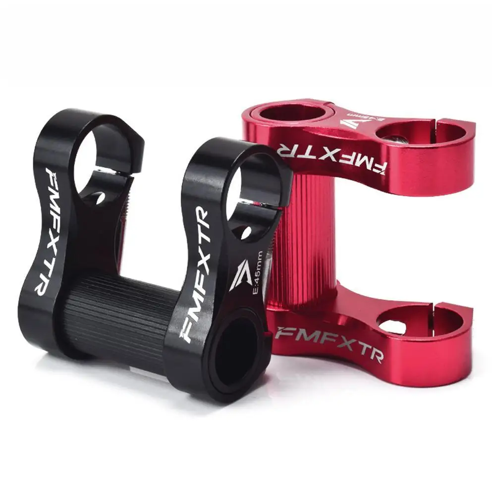 

Bicycle Handlebar Extension Aluminum Alloy Adjustable Double Stem 25.4mm Ultra-light Folding Bike Stem Riser