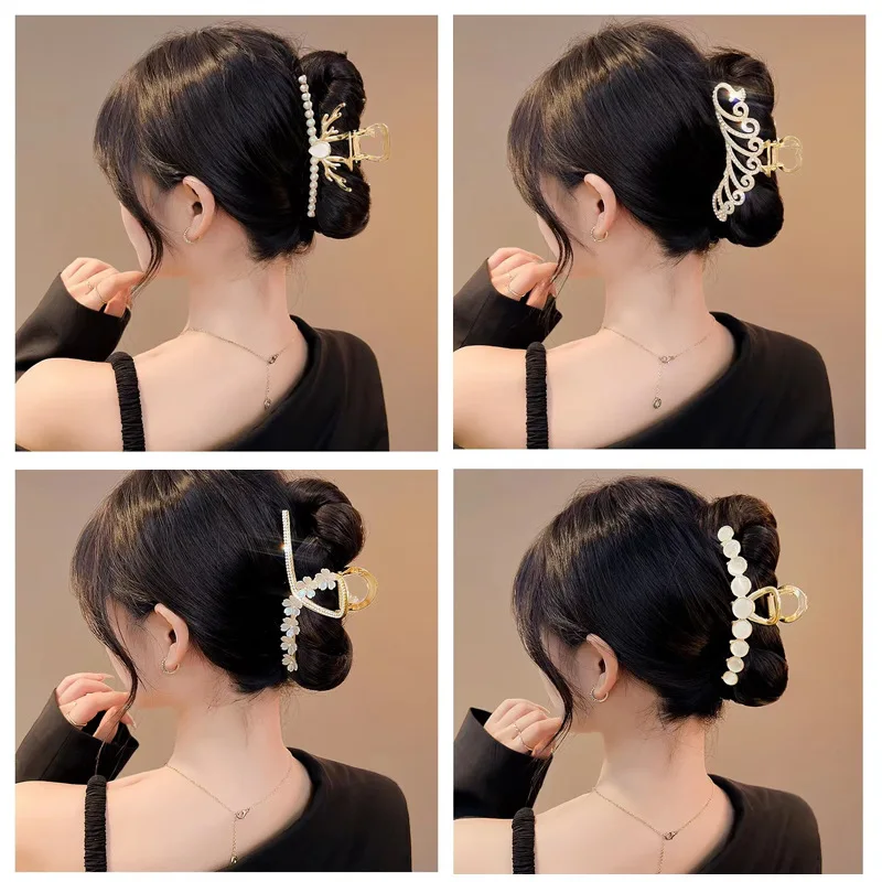 

Новые заколки для волос женские заколки Стразы с кисточкой цветок элегантные заколки для волос красивые Заколки головные уборы аксессуары для волос