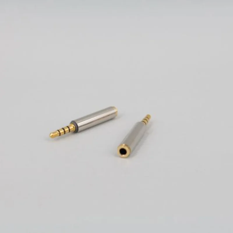 

Full Metal 3.5mm 3.5 Male To Female M/F Stereo Audio Plug CTIA To OMTP Headphone Adapter Earphone Jack Connector Converter