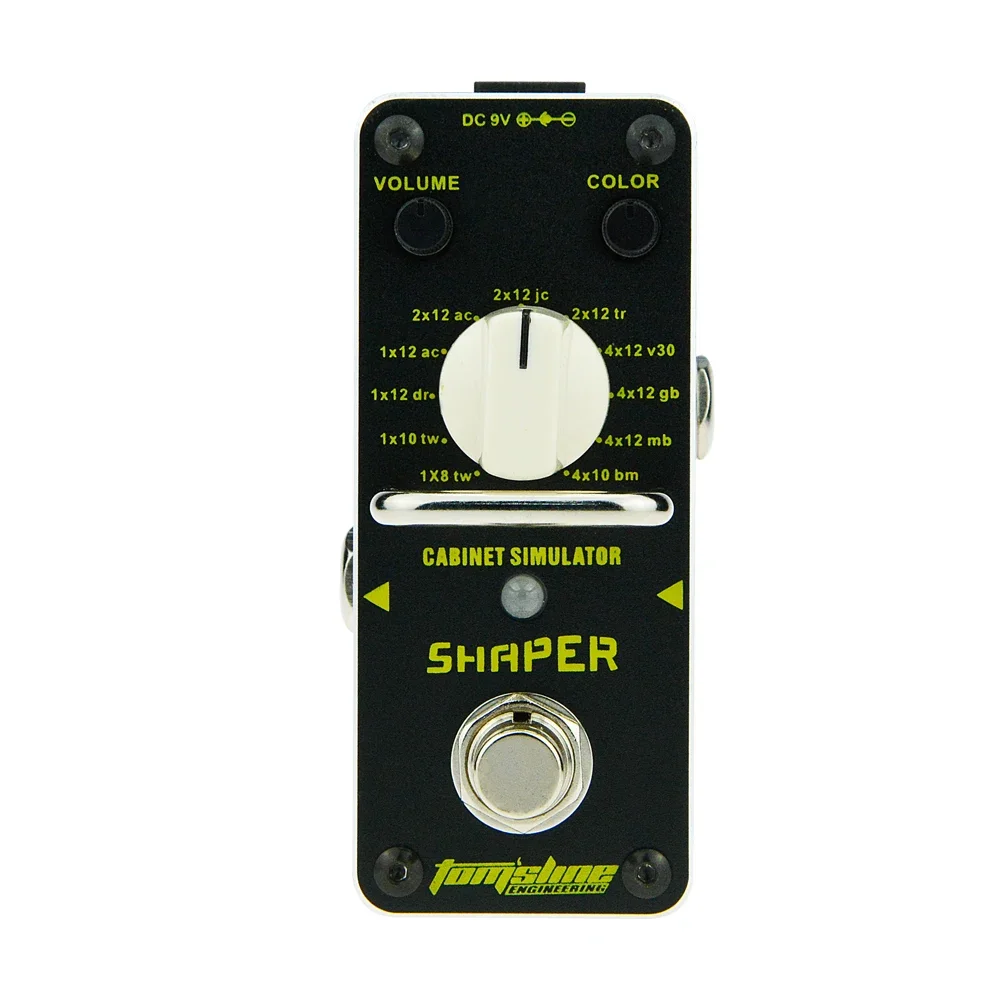 Aroma ASR-3 Shaper Cabinet Simulator Электрогитара Педаль эффектов Цифровой синтезатор True Bypass