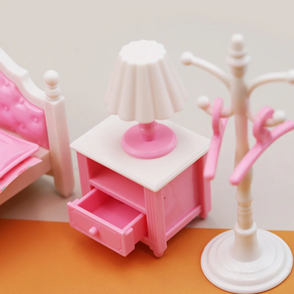 

Нежная модель комода, миниатюрный домашний декор, пластиковый Ландшафтный миниатюрный милый детский игрушечный реалистичный интересный