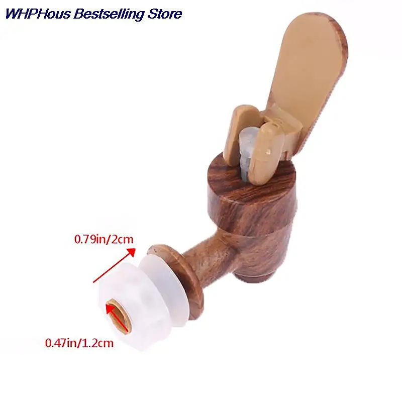 

Wood grain 12mm Leak Proof Faucet Water Tap Glass Wine Bottle Jar Barrel Water Tank Faucet With Filter Wine Valve Water Dispense