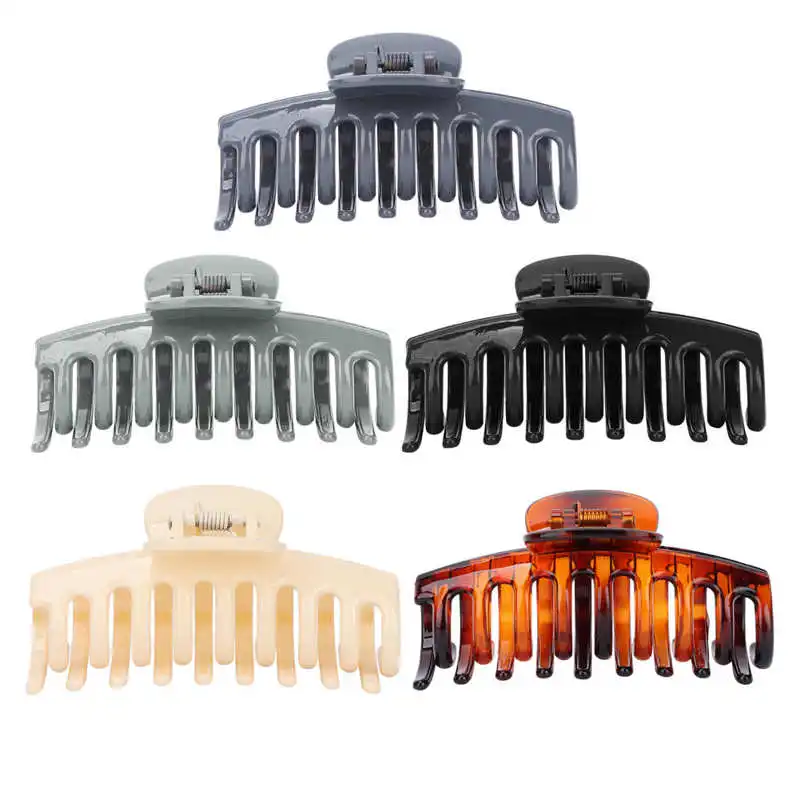 

5 Styles Barrette Large Hair Claw Clips Hair Clamps Clip Decorative Hair Styling Accessories for Women Hair Stying Tool