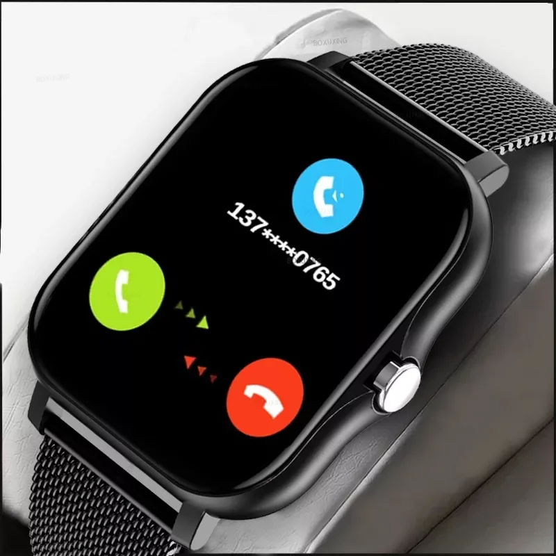 

2022 New Bluetooth Answer Call Smart Watch Men 1.69" Full Touch Dial Call Fitness Tracker IP67 Waterproof Smartwatch Men Wo