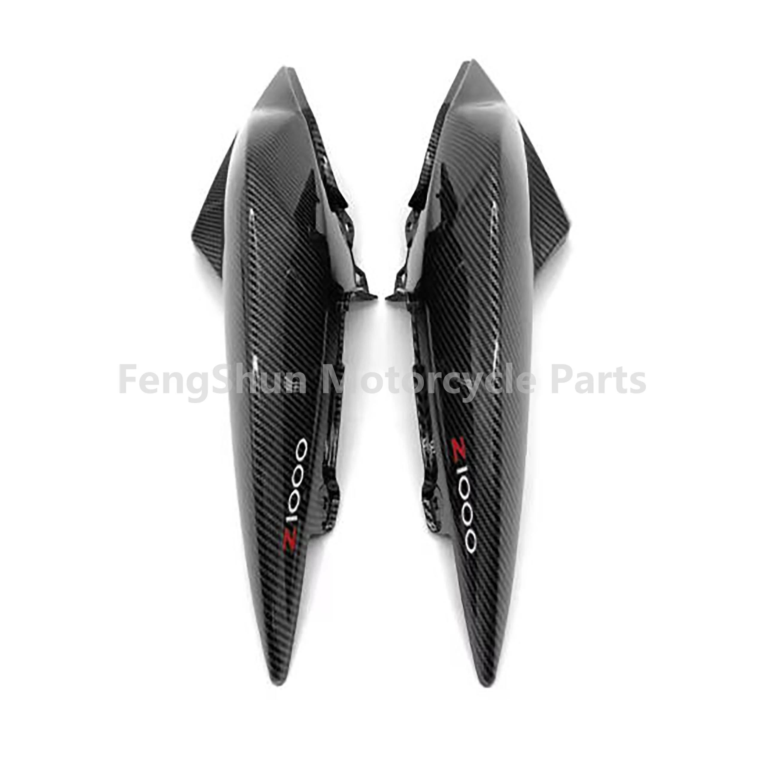 Фото Запчасти для мотоциклов для Kawasaki Z750 2010-2012 Z1000 2007 2008 2009, боковая панель заднего пассажирского сиденья, задняя боковая панель, обтекатель №2