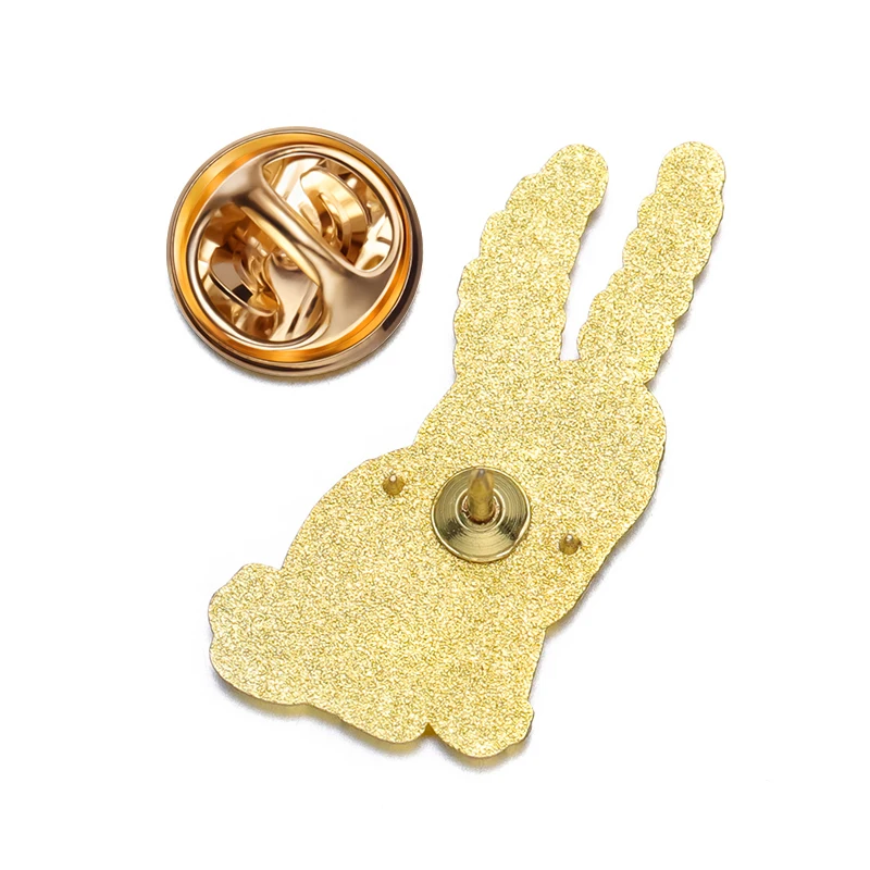 Эмалированная брошь с изображением персонажа Зельды в виде животного мультяшный