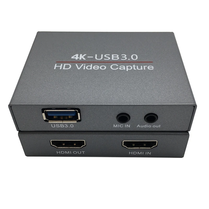 

Usb 3.0 HDMI HD видеокарта захвата OBS рекордер поддерживает 4K вход/выход 1080P запись