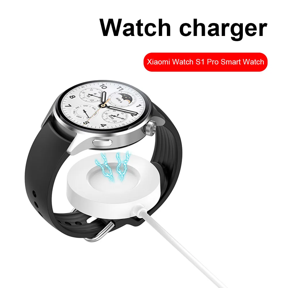 

1 м USB зарядная док-станция шнур для Xiaomi Watch S1 Pro Смарт-часы беспроводной зарядный кабель