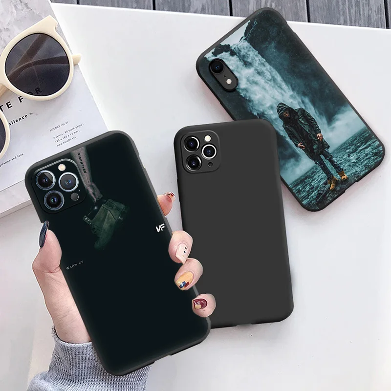 Противоударный мягкий чехол для телефона iphone 16Plus 11 12 13 Mini 14 15 16 Pro XS Max XR 7 8 Plus 16Pro NF