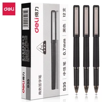 0 7mm signing pen black ink gel pen school student supplies office pen high quality pen stationery for writing office supplies
