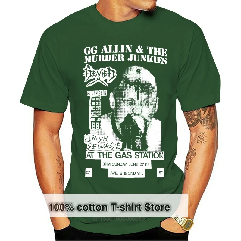 

Эксклюзивная рубашка Gg Allin The KILLING Junkies, черная рубашка Antiseen Meatmen