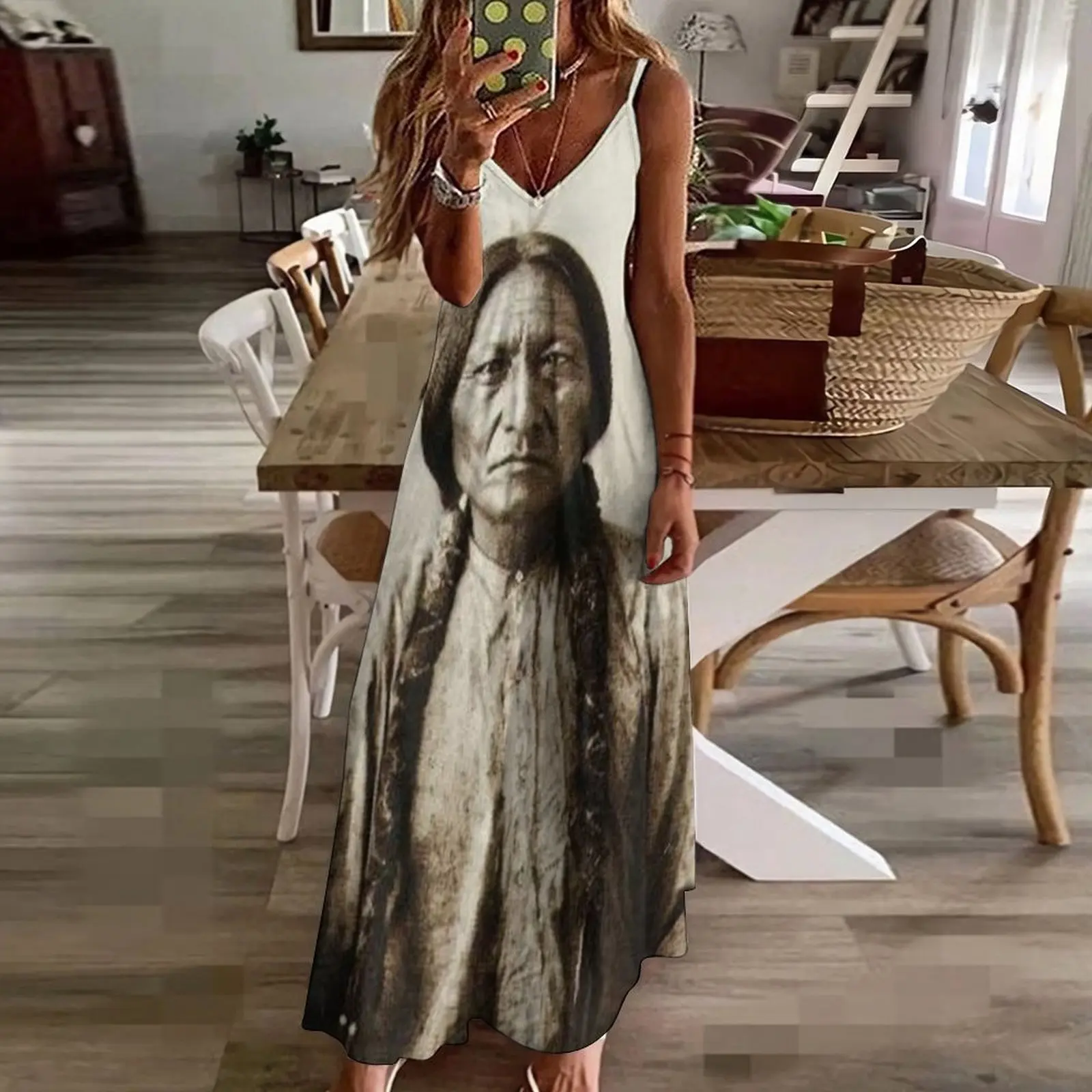 Sitting Bull Hunkpapa Lakota платье из полиэстера