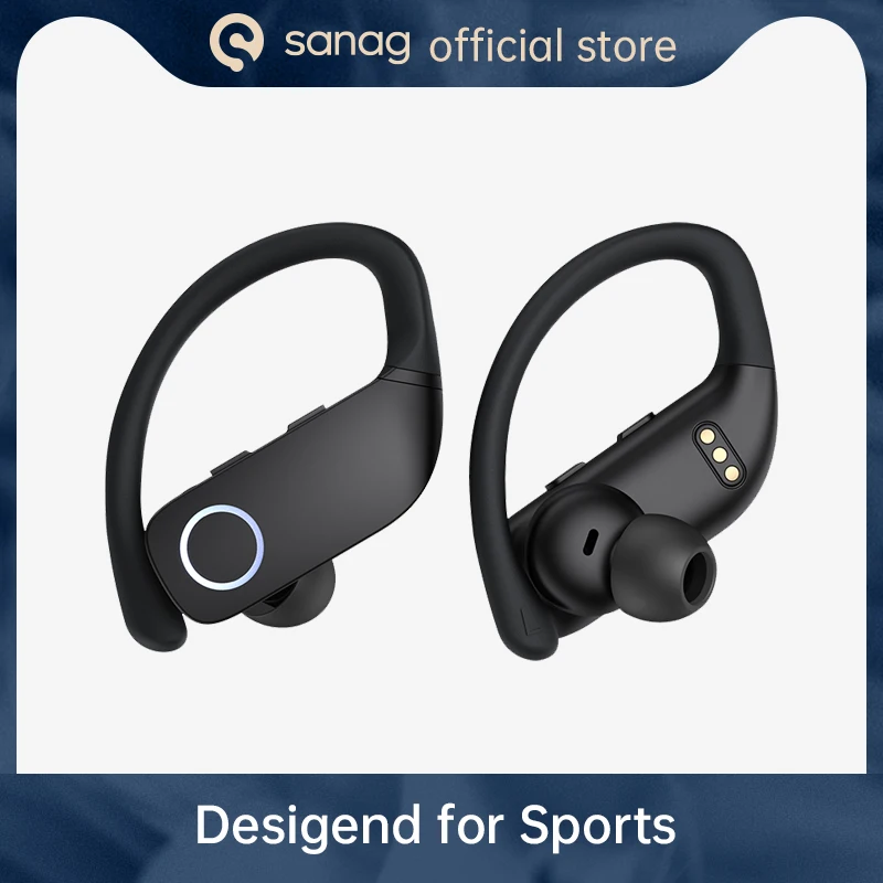 

Sanag Z9 Sports Earphones Wireless Bluetooth Headphone Ear Hook Waterproof Sports Running Fitness Earbuds Hifi AAC Headset