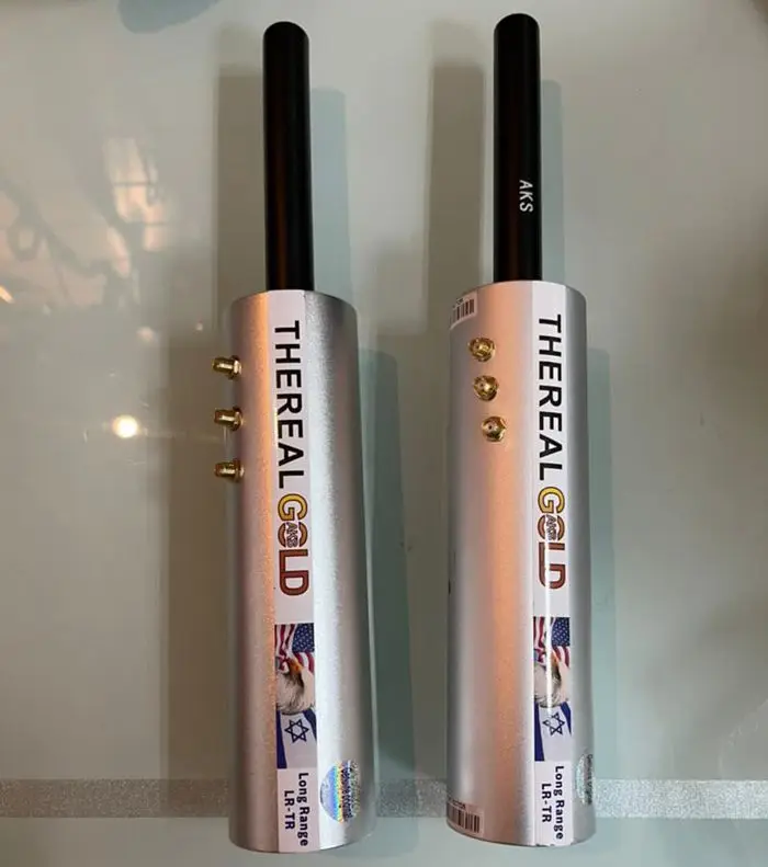 Настоящий детектор AKS золотого цвета золотых и алмазов дальнего действия