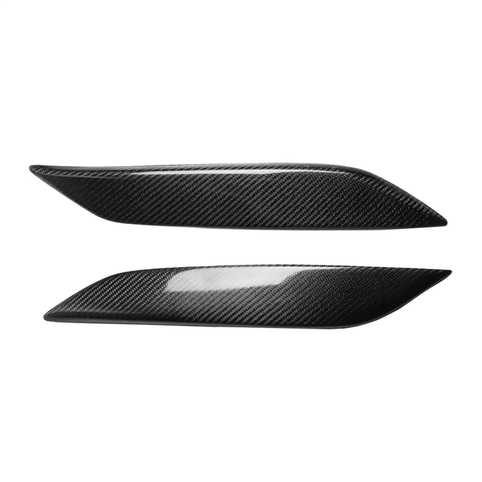 

Carbon Fiber 2pcs Car Headlight Eyebrow Eye Lid Covers for Nissan 350z 2006-2009