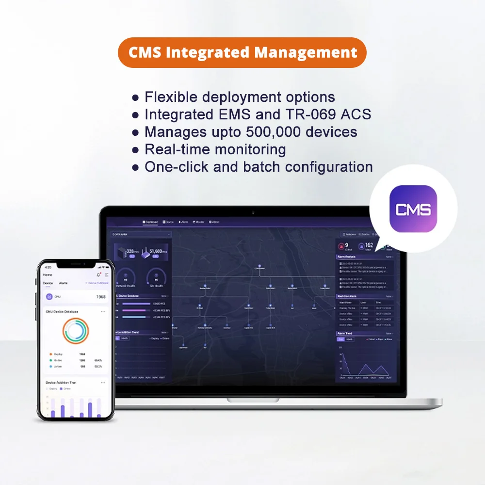 Новый 8-портовый оптоволоконный кабель Cdata FTTH OLT совместимый с GPON и XPON 8 портами PON