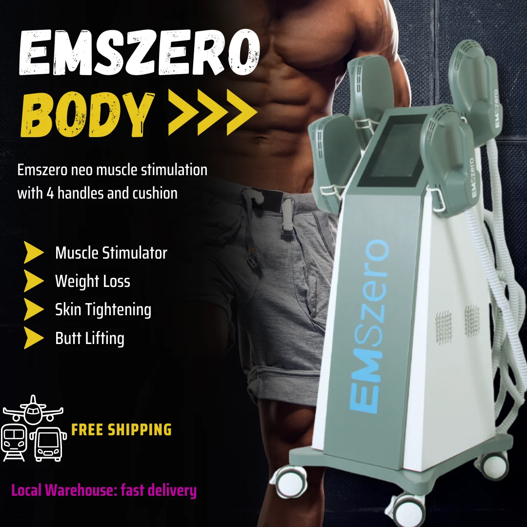

EMSzero Muscle Stimulator RF Butt Lifting Weight Loss 13 Tesla Professional Slimming Machine
