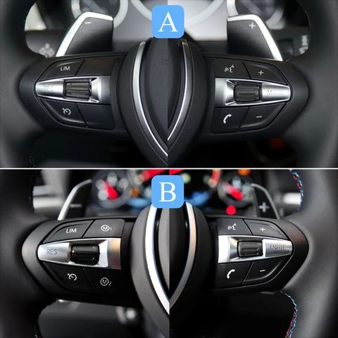 Спортивная версия, кнопка управления рулевым колесом, режим RES для BMW F20 F21 F22 F30 F36 F10 F11 F07 F06 F12 F01 F02 F25 F26 F15 F16
