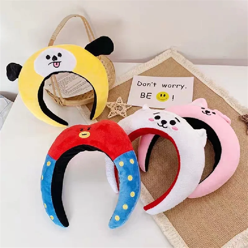 

Симпатичная плюшевая заколка для волос Kawaii Bt21