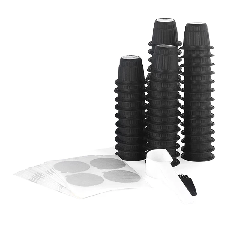 

Disposable Coffee Capsules For Nespresso Espresso Filter Bag With Foil Lid Aluminum Foil Rich Crema Pod Coffee Mahicne