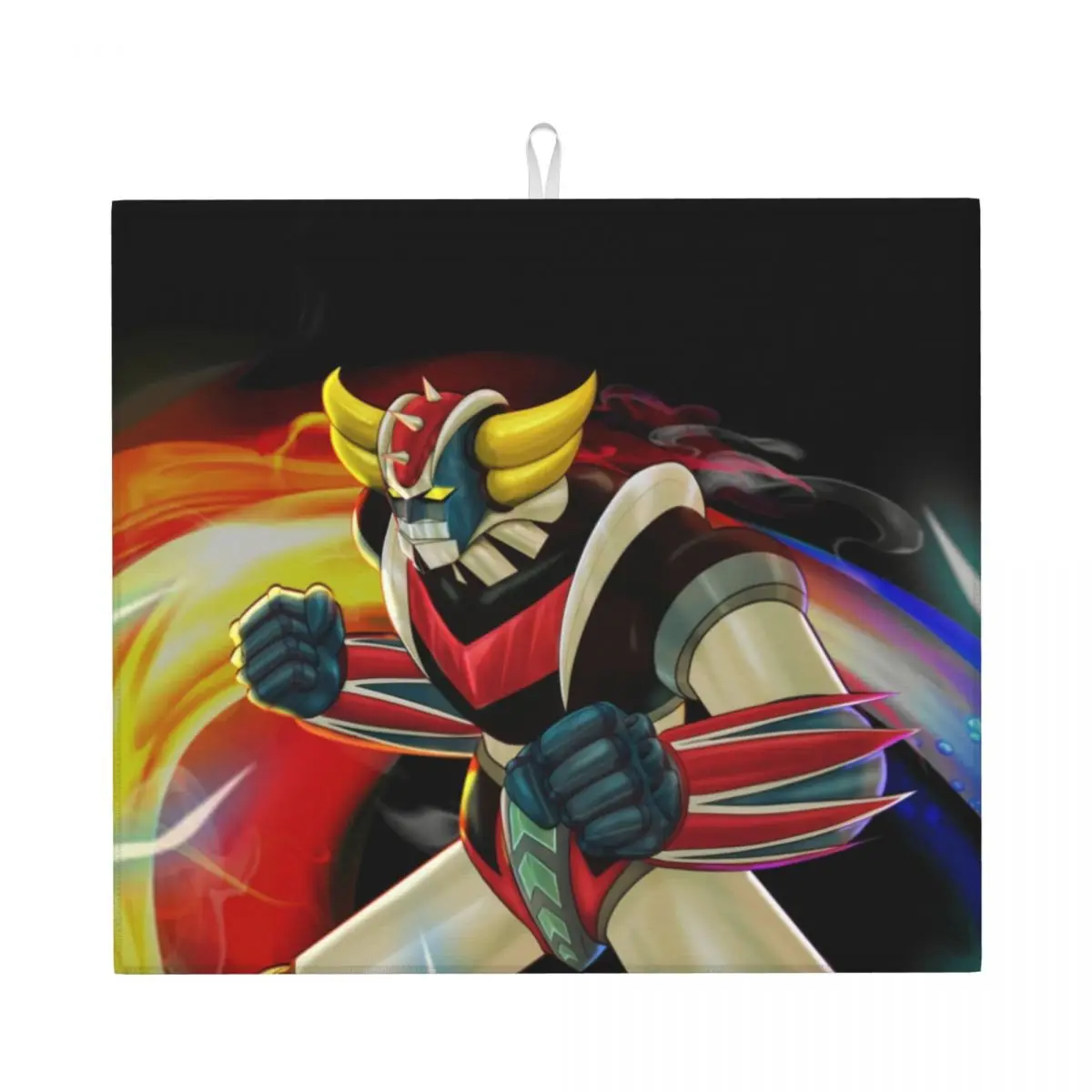 Пользовательский абсорбирующий коврик из микрофибры в форме НЛО робот-утварь