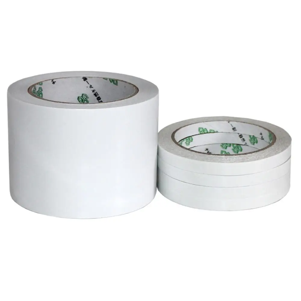 

2/4/5PCS Powerful Double Faced Tape Paper Adhesive Tape Hand Tearing For Mounting Fixing Pad Double Sided Tape