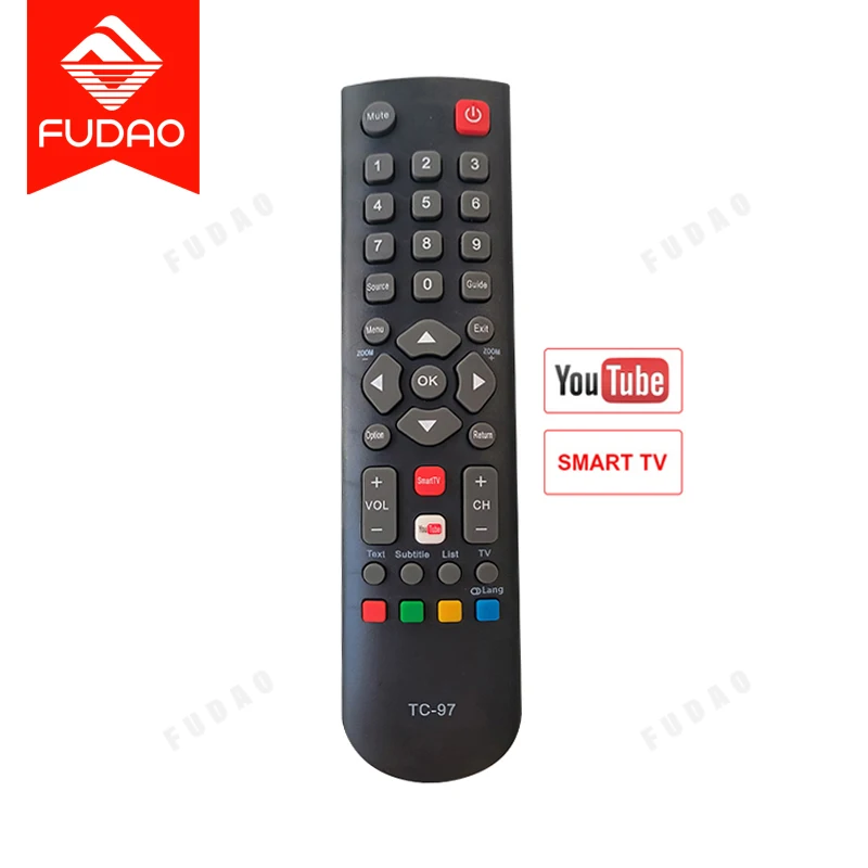 

TC97 Universal Replacement RC3000E01, RC3000E02, 08-RC3000E-RM201AA, TLC-925 Remote Control Used For TCL LED TV
